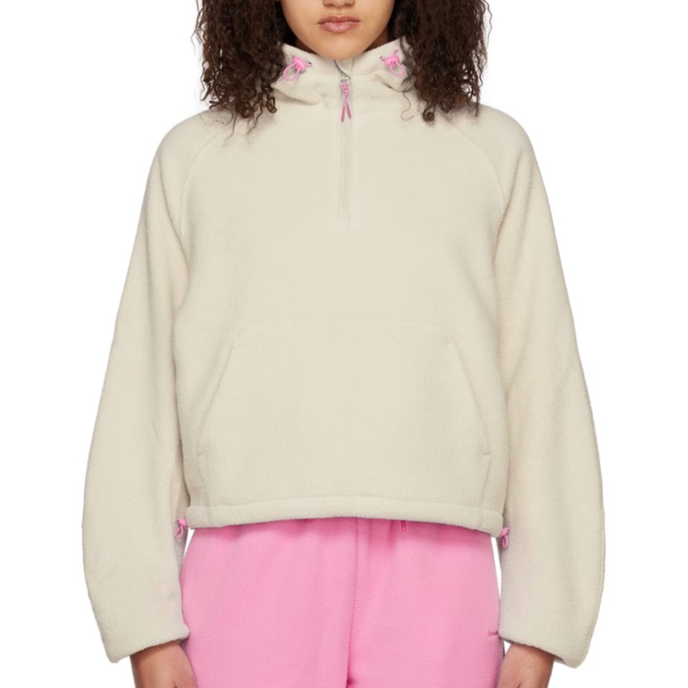 Outdoor Voices Primo Fleece Hoodie Off White
